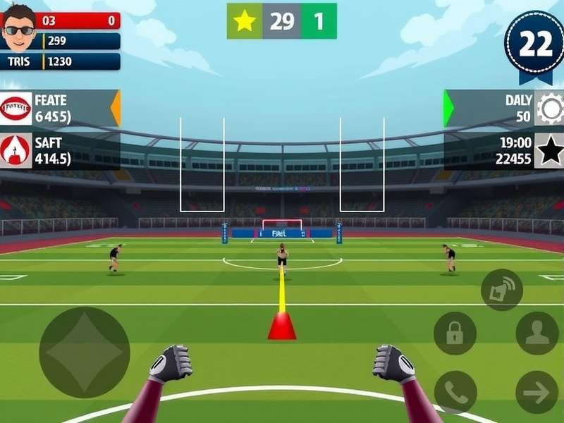 Rugby Aces Marauder controls and interface